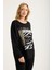 Yaldızlı Leoparlı Bluz 3