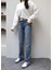 Likralı Straight Orj Jean 1