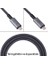 1mt USB 4.0 240W Thunderbolt Type-C To Type-C Şarj, Data ve 8k 60Hz Görüntü Aktarım Kablosu 3