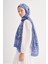 Night Indigo Comfy Ipek Şal 7