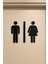 3D Baskı Erkek Kadın Tuvalet Kapı Işareti – Wc Kapı Tabelası 1