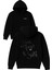 Dont Forget To Shıne Tasarım Baskılı Oversize Siyah Kapüşonlu Sweatshirt 1