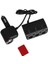 1528 12-24V Tek USB Girişli 120W 80CM Kablolu 3'lü Araç Çakmak Çoklayıcı 5