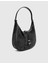Vlasyi Hakiki Süet Floter Deri Siyah Kadın Omuz Çantası 1