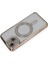 iPhone 14 Kılıf Joke Simli Magneticsafe Kılıf - GOLD-(5796) - N044J480-M79044 2