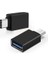 USB 3.0 To Type-C Otg Adaptör Dönüştürücü - 3 Farklı Model (Siyah) 1
