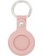 Apple Airtag Uyumlu Deri Anahtarlık, Nu2 Pembe 2