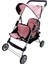 FL9198 Katlanır Golgelıklı Ikılı Oyuncak Bebek Arabası ( Puset) 1