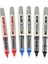 Eye - UB-157 Roller Kalemler - 0,7 mm Uç - Siyah, Mavi, Kırmızı - 6'lı Paket 1