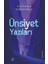 Ünsiyet Yazıları 1