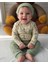 Erkek-Kız Bebek Omuz Genişletmeli Çıtçıtlı Body Pijama Bere Takımı, %100 Pamuk , Modern Tasarım 1