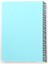 Pastel Serisi, A4, 7 Konulu (5, 2 Çizgili) 210 Yaprak Pp Kapaklı Spiralli Defter, Mavi 3