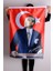 Bayrak Atatürk Baskılı Türk Bayrağı 150X225 cm Raşel Kumaş Dijital Baskı 3