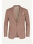 Vizon Erkek Blazer Ceket – Esnek Comfort Kumaş, Italyan Kesim, Tek Düğmeli Slim Fit Şık Model 1