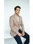Vizon Erkek Blazer Ceket – Esnek Comfort Kumaş, Italyan Kesim, Tek Düğmeli Slim Fit Şık Model 3