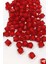 Litaetrend Küp Boncuk Içten Boncuklu Bileklik Çanta Boncuğu 10 mm 50 gr Kırmızı - BNC448 2