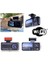 Araç Kamerası - 3 Kameralı Wifi Ön , Iç ve Arka Full Hd Dvr Araç Içi Ekranlı Kamera 3