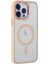 iPhone 14 Pro Kılıf Room Magneticsafe Silikon - Pudra (K95) 1