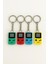 Retro Mini Oyun Konsolu Tasarımlı Anahtarlık – Renkli Gameboy Anahtarlık 1