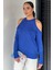 Omuz Dekolteli Kadın Triko Bluz P-00014620 2