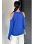 Omuz Dekolteli Kadın Triko Bluz P-00014620 4