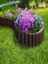 Garden Ahşap Görünümlü Çim Bordürü 2.3 Metre Çim Ayırıcı 5