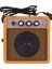 5W Mini Gitar Amfisi Amp Hoparlörü, 3,5 mm ve 6,35 mm Girişli 1/4 Inç Çıkış, Ses Tonu Ayarını Overdrive'ı Destekler 2