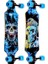 Kaykay Silikon Teker Sessiz Semi-Pro Skeleton Model Zımparalı Skateboard Longboard 80 cm 3116 2
