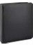 A533S A5 Suni Deri Sırt 4 Halkalı Elite Klasör, Siyah, A5, 4 cm 2