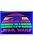 Star Wars 5 - Uv LED Li Neon Nakış Işlemeli 21X30 cm 5