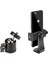 Telefon Tripod Tutucu Başlık + Tripod 90° Yönlendirme Aparatı 360 Derece Dönebilen Başlık Tüm Tripodlara Uyumlu Metal Mafsal Aparatı P231 (P231 Telefon Tutucu + Mafsal) 1