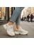 Kalın Tabanlı Kadın Günlük Giyim Sneaker Ayakkabı 1