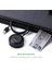 USB 2.0 4 Portlu Hub Çoklayıcı, Siyah 3