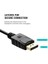 1843 1.8 Metre Displayport To HDMI Çevirici Dönüştürücü Adaptör Kablosu 24 Ayar Altın Kaplama Giriş Uçları Yüksek Kaliteli 5