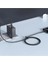 CA-5643 60W 3A Type-C To Type-C Şarj ve Data Kablosu Siyah - 2m 2