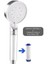 Grandfilter 5 Fonksiyonlu Yüksek Basınçlı Kireç Filtreli Duş Başlığı (Beyaz) 2
