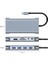Type C Hub 11 In 1 USB C Docking Station 4K Hdmı,vga,type C PD,USB3.0,RJ45 Ethernet,sd/tf Aux Macbook Pc Uyumlu Adaptör Çoklayıcı Çevirici Dönüştürücü HUB114 4