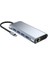 Type C Hub 11 In 1 USB C Docking Station 4K Hdmı,vga,type C PD,USB3.0,RJ45 Ethernet,sd/tf Aux Macbook Pc Uyumlu Adaptör Çoklayıcı Çevirici Dönüştürücü HUB114 5