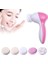 5 In 1 Pilli Yüz Temizleme,masaj ve Peeling Fırça Seti 3