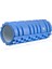 Yoğunlukta Orta Sert Deluxe Foam Roller Masaj Köpüğü Pilates Masaj Rulosu Tırtıklı Yoga Roller Isınma Roller Mavi 4