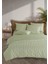 Striped %100 Pamuk Ranforce Yezra Yeşil Ipliği Boyalı Nevresim Takımı Çift Kişilik - 200X220 cm 2