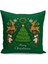 Yılbaşı Serisi Çift Tarafı Dijital Baskılı 4'lü Kırlent Kılıfı Seti (Christmas Noel Cushion Cover) 3