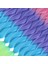 Afrika Örgülük Ombreli Sentetik Saç 100 Gr. - Pembe / Mor / Açık Mavi / Neon Sarı 2