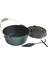 Döküm Tencere 10 Inch Dutch Oven Demir Döküm Kamp Tenceresi 25 cm 1