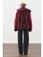 Mara Kürk Ceket Bordo 8