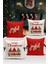 Yılbaşı Serisi Çift Tarafı Dijital Baskılı 4'lü Kırlent Kılıfı Seti (Christmas Noel Cushion Cover) 1