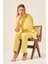 Ftz Kadın Keten Takım Sarı 31196 1