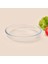 Twin Yuvarlak Petekli Cam Fırın Kabı - Şeffaf - 25 cm 2