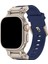 Apple Watch 11 10 46MM 9 8 7 6 Se Ultra Uyumlu 49-46-45-44-42MM Metal Pimli Tokalı Premium Silikon Kordon – Dayanıklı Spor Rubber Kayış 1