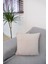 Kırçıllı Krem Kırlent Kılıfı Dekoratif Bohem Soft Koltuk Sırt Yastık Hediyelik Yılbaşı 45x45 3